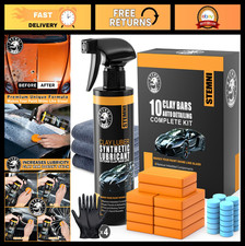 10 Pack Premium Clay Bar Kit for Auto Detailing, Car Wash Cleaning Lubricant