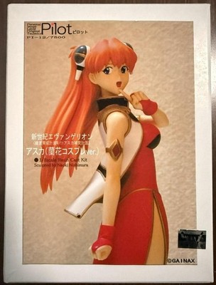 Pilot Evangelion Asuka Langley Ranka Cosplay Version. 1/8 Resin Garage Kit Figur