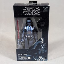Star Wars Black Series Darth Vader Carbonized 40th Anniversary Disney Hasbro