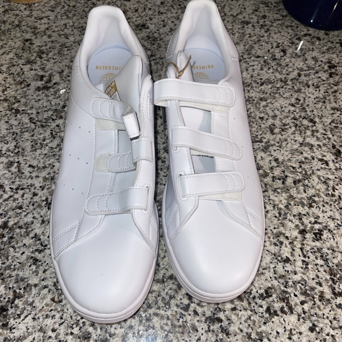 Adidas Original Mens STAN SMITH WHITE / GOLD FX5508 US Men