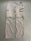 BC Clothing Pant Mens 34x31 Blue Cargo Straight Leg Skate Convertible Utility — photo 1
