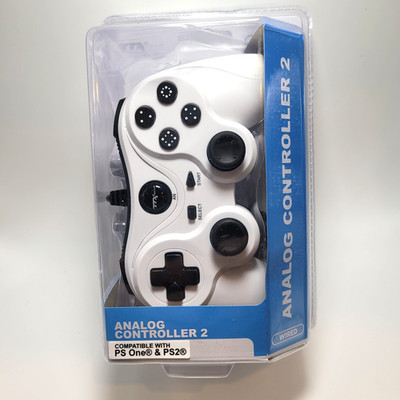 PS One / Playstation 2 / PS1 Analog Wired Controller (PSX/PS2) - White