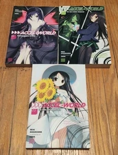 Accel World Vol 1-3 set/lot by Reki Kawahara (1st Edition/Varied Print, English)