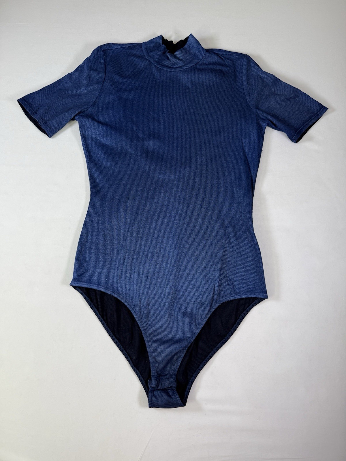 NWOT AG Adriano Goldschmied Women’s Bodysuit Blue Size S