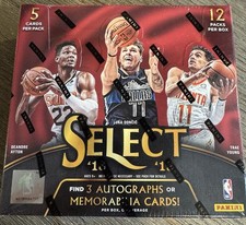 2018-19 Panini Select Basketball Hobby Sealed Box - Doncic Rookie Hunt! 3 Hits! 