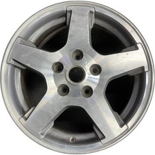 Jeep Machined Grey Grand Cherokee Factory Wheel 17 2005 Alloy Original 9055b