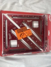 Milwaukee 7" In Rafter Speed Square- Trim Square Set Lightweight Set