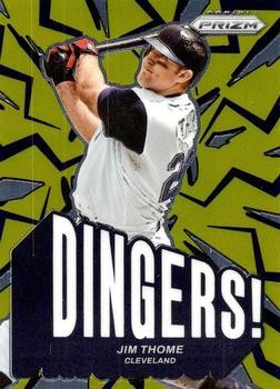 Jim Thome 2025 Panini Prizm #11 Dingers! Cleveland Indians - Imagen 1 de 2