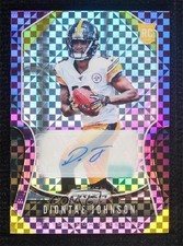 2019 Panini Prizm Rookies Purple Power 49/49 Diontae Johnson #352 Auto 0d44