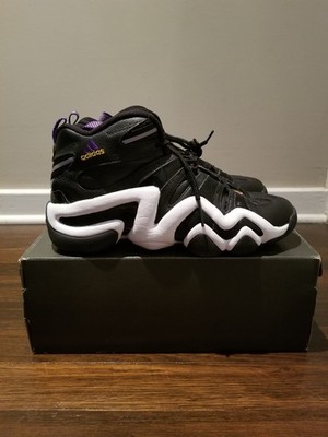 *DS* Size 9 - 2011 Adidas Kobe Crazy 8 Black & White (1998 All Star Game)