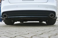 Maxton Design Diffusor Heckansatz Passend FüR Audi A5 S-Line 8T FL Schwarz Hochg