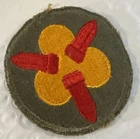MILITARY PATCH OLD ORIGINAL WW2 ERA US ARMY 3RD COASTAL ARTILLERY