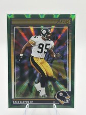 2024 Panini Score Greg Lloyd #243 Green Spokes /180 Pittsburgh Steelers