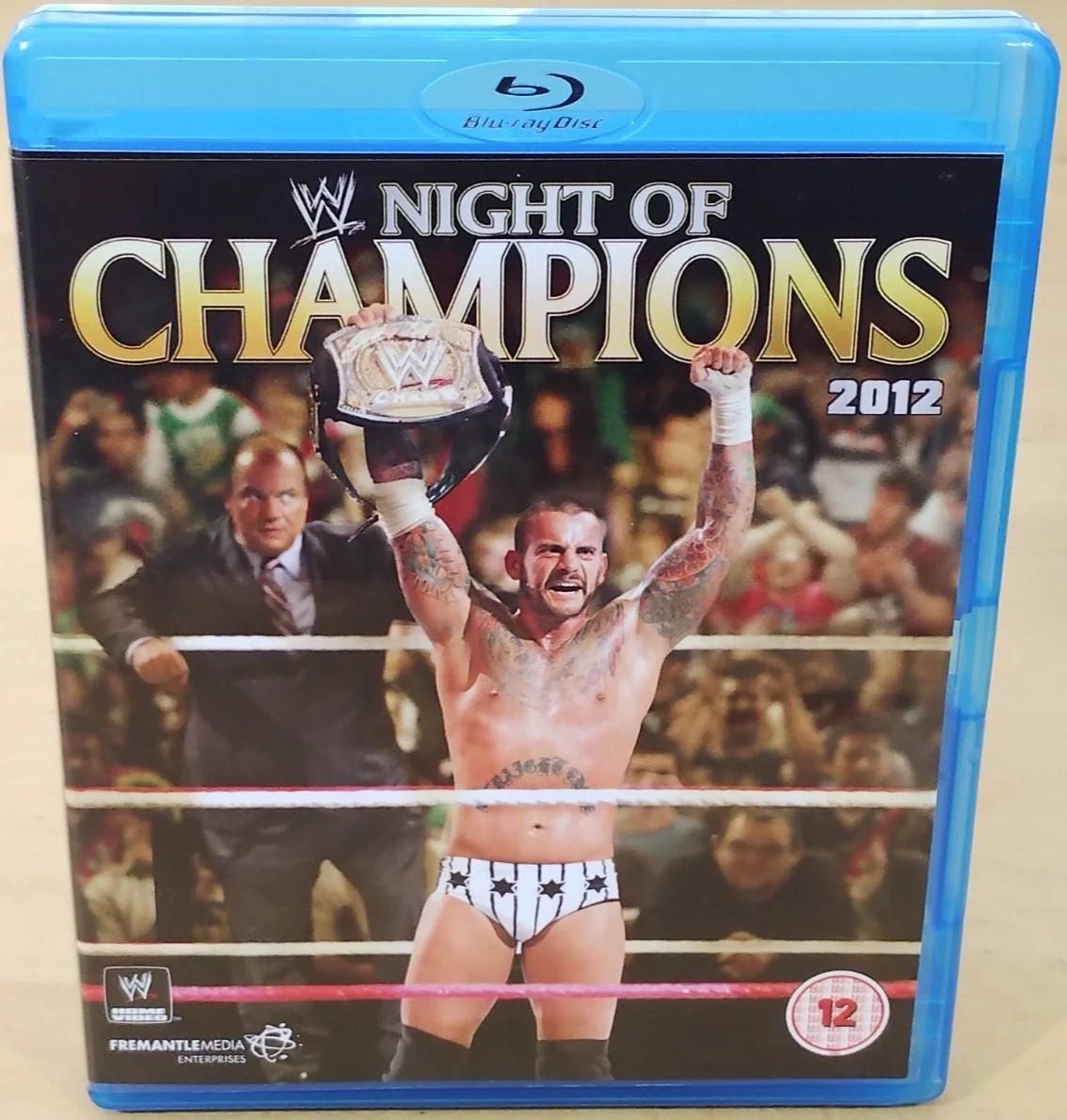 WWE Wrestling - Night Of Champions 2012 Blu-Ray PAL In VGC