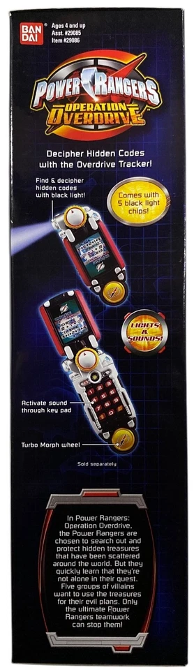 Juego de figuras Power Rangers Operation Overdrive Drivemax Megazord ¡NUEVO bonito! 2006 Foto 4 de 4