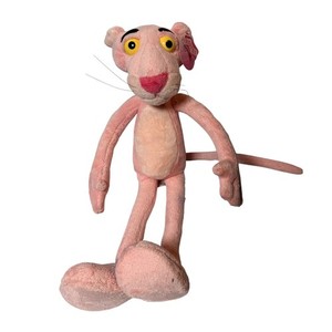 Aurora Pink Panther Bendable Plush Stuffed Animal Toy Item 15121