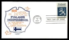 Mayfairstamps US FDC 1967 Finland Independence 50th Anniv First Day Cover aax_69