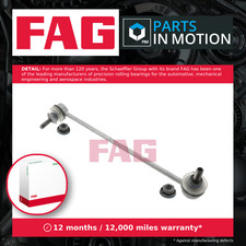 Image of Anti Roll Bar Link fits BMW 520 E60 2.2 Front Right 03 to 10 Stabiliser FAG New