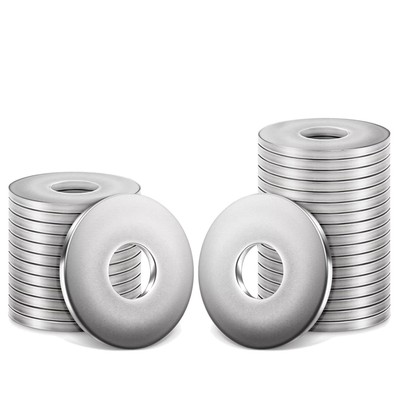 Flat Washer, Edelstahl, 50 Stück, M6, DIN 9021, rostfrei, Body Washers