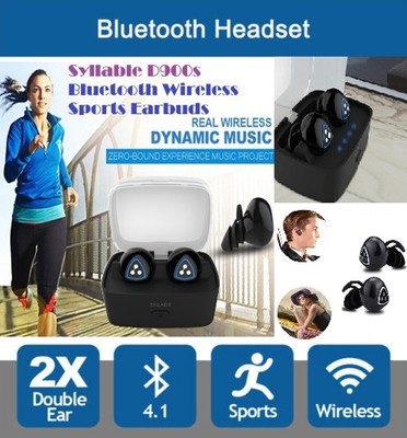 Syllable D900S Wireless Bluetooth Sports Wireless Earbuds
