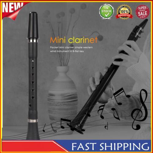 Mini Bb B Flat Clarinet Clarionet Woodwind Instruments for Beginners Practice - Bild 1 von 8