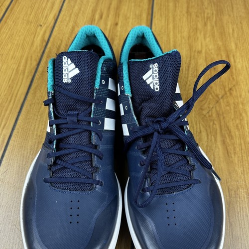 26 Adidas Adizero LJ 2 Track & Field Shoe Men’s 11.5 Long Jump Blue Green AF5648 - Picture 4 of 24