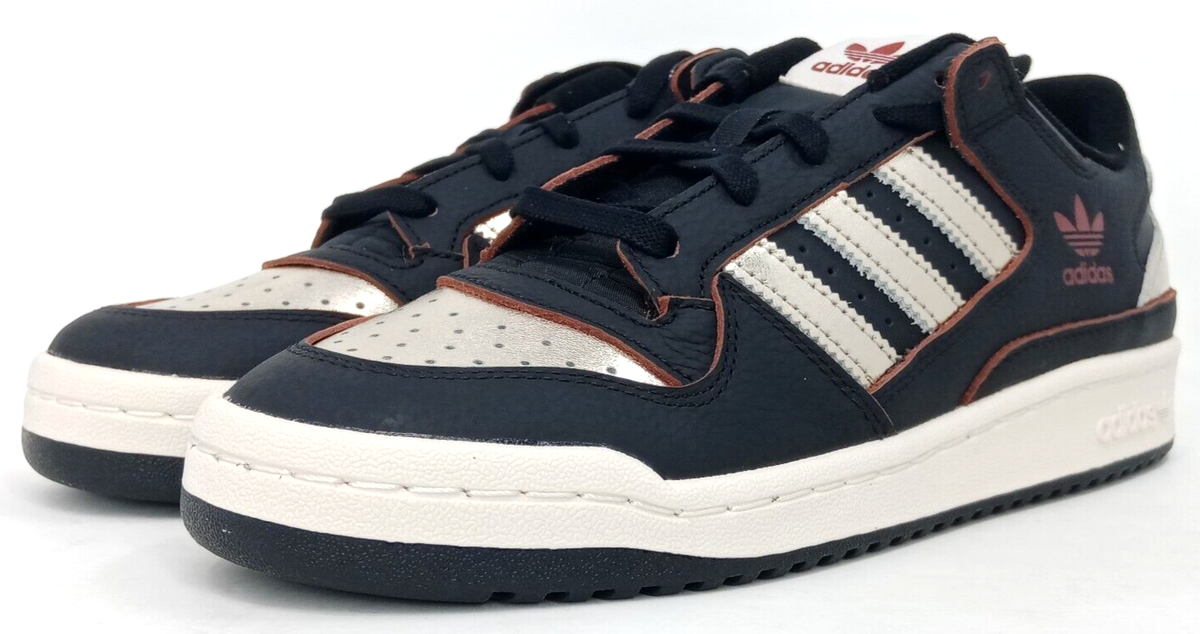 Size 9.5 - adidas Forum CL Low Black Cyber Metallic for sale  display picture 2