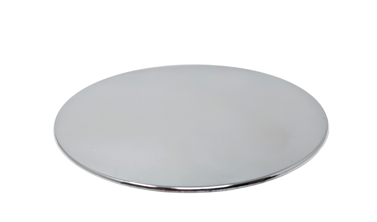 120mm Shower Waste Chrome Replacement Cap Cover Bathroom Screw Rubber