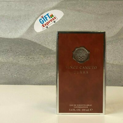 Vince Camuto Terra by Vince Camuto for Men 3.4 oz EDT Spray Brand New in BOX