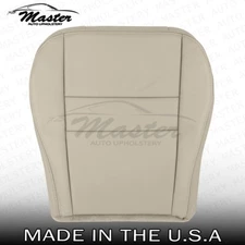 2009 - 2012 Fits Ford Escape Driver Bottom Camel Tan SOLID Leather Seat Cover