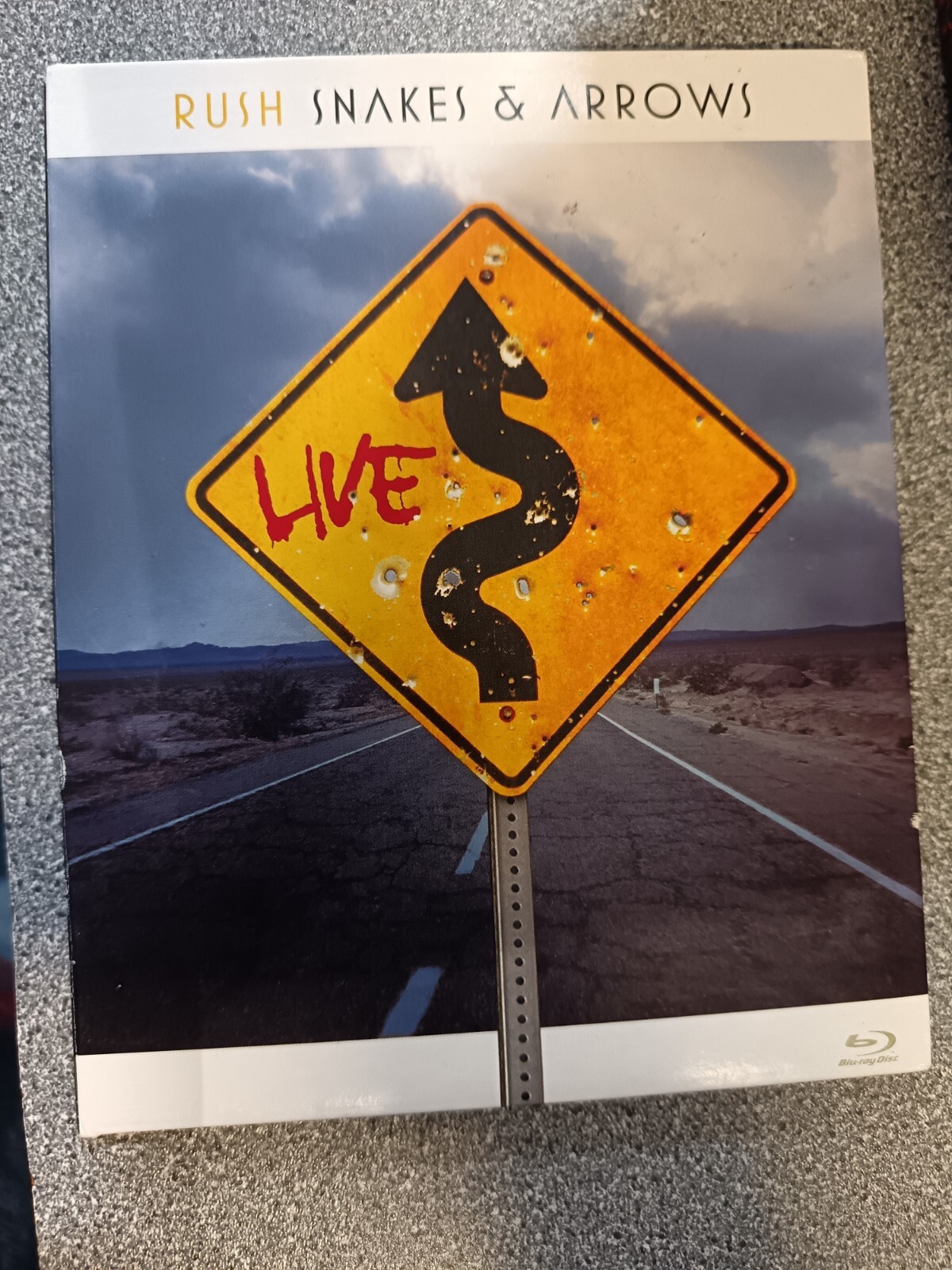 Rush Snakes & Arrows  BLU RAY  - Preowned - Fast Dispatch