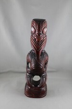 Vintage Moari Teko - Bird Design Teko - Hand Carved