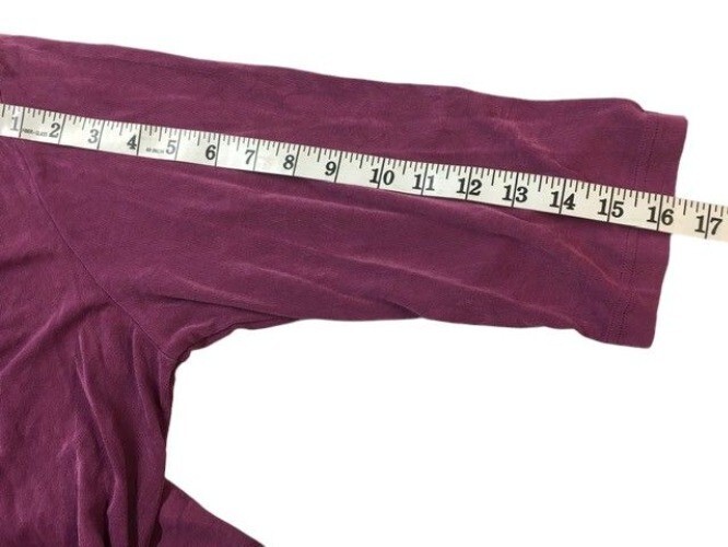 Grace Elements 16W Acetate & Elastane Purple Tuni… - image 6