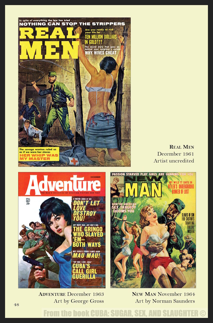 CUBA SUGAR, SEX, AND SLAUGHTER mens adventure mag story andamp; artwork anthology PB 9781943444168 eBay