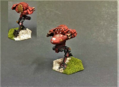 Battletech painted miniature Stiletto battlemech KH