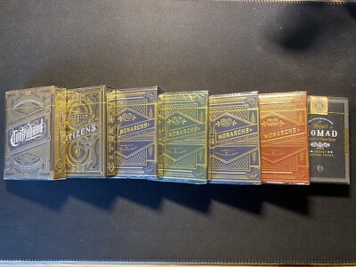 Theory 11 Playing Card Variety Pack (Monarch, Citizens, Nomad, Contraband)