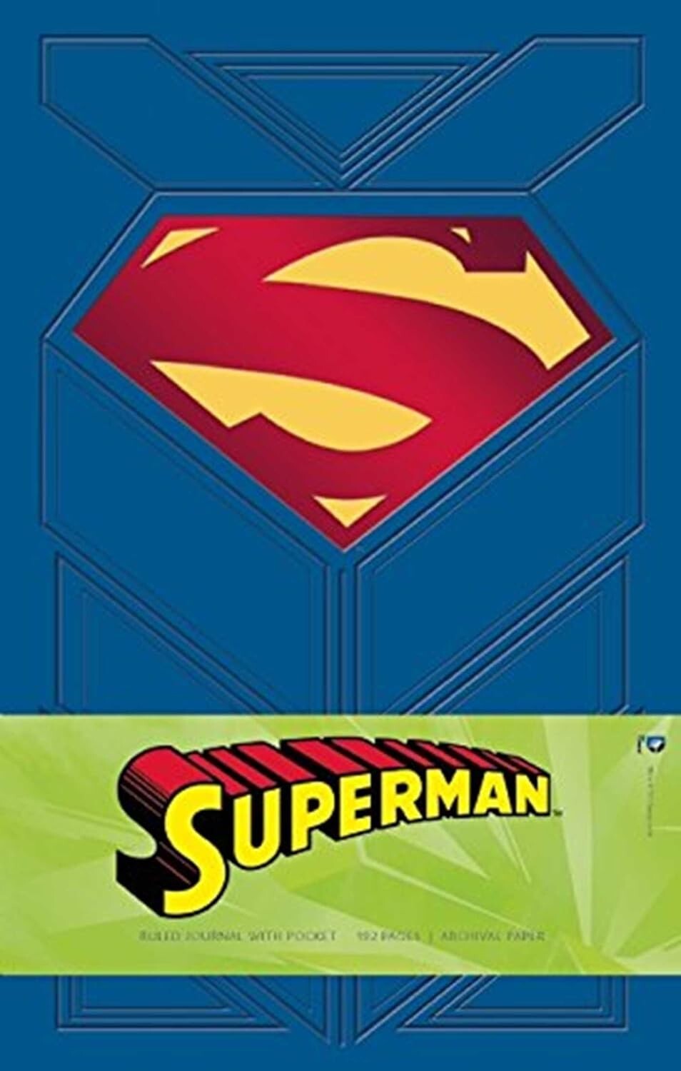 Superman Journal Diary Hardcover Ruled by Daniel Wallace New