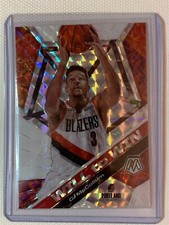 2019-20 PANINI MOSAIC BASKETBALL PRIZM SILVER WILL TO WIN CJ McCOLLUM BLAZERS