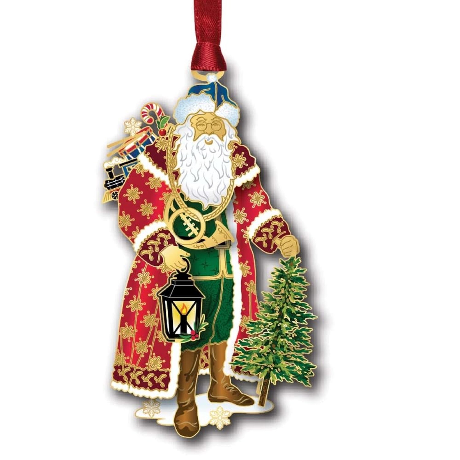 Vintage Santa Christmas Ornaments - Santa Claus Hanging Tree Decorations, 100...