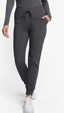 Dickies 247 Wide Elastic Waistband Jogger Cargo Scrub Pant in "Pewter" Size XS