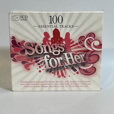 Various Artists - 100 Essential Songs for Her ( Sony 5 CD  2009)