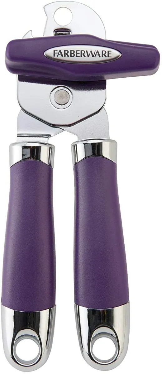 Farberware 5188990 Professional Pro2 Manual Can Opener, One Size - Jewel  Purple