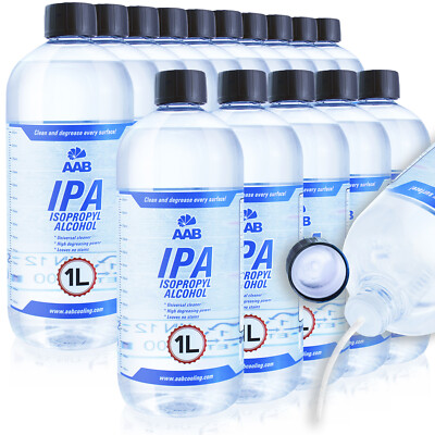 15x AABCOOLING IPA 1-L Isopropanol Isopropylalkohol Reiniger 2-Propanol 99,7%