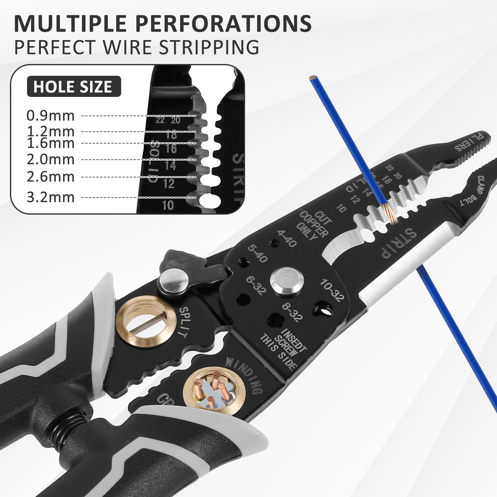 HARFINGTON 5" Mini Pliers With Wire Cutter - Non-slip PVC Handle Pink Craft Tools