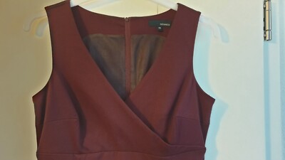 Kleid Etuikleid H&M Gr 36 bordeaux CacheCoeur