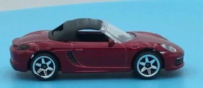 Porsche 718 Boxster violet avec Capote Majorette, cod. 209G, échelle 1/58 - Photo 1/4