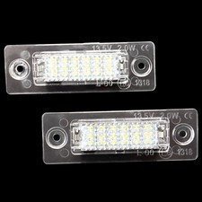 für VW Caddy Golf Plus Jetta 3 Touran Transporter LED Kennzeichenbeleuchtung