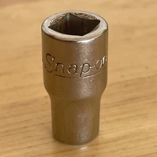 SNAP ON 7/32” SOCKET 1/4" DRIVE 6 POINT MSV7 VINTAGE USA