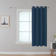 Fire Retardant Blackout Curtains Flame Resistant Curtain Room Darkening for Scho