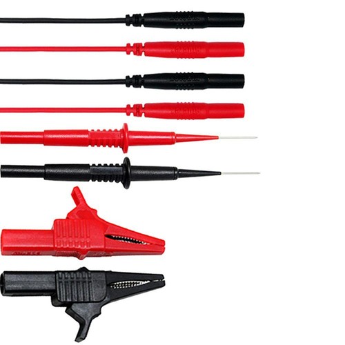 AIdetek Automobile Alligator Clips Crocodile Clips 4mm socket test probe LP20166 - Picture 6 of 7